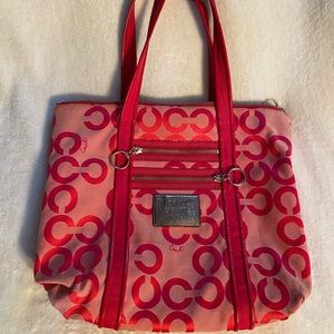 COACH - Hot Pink Tote